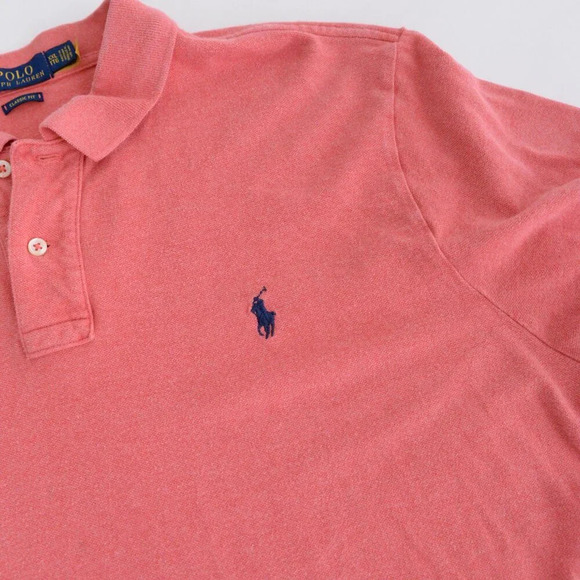 Polo Ralph Lauren Coral Classic Fit 100% Cotton Short Sleeve Polo Golf Shirt XXL - Picture 6 of 10